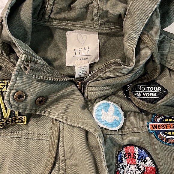 Full Tilt Army Green Jacket - Picture 3 of 3